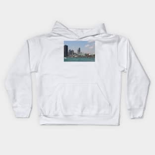 Navy Pier Chicago from the Water Kids Hoodie